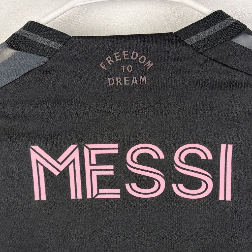 Adidas Inter Miami Messi #10 Jersey Black Pink MLS Authentic NWT Men’s Size S - Picture 6 of 10